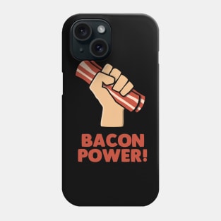 bacon power Phone Case