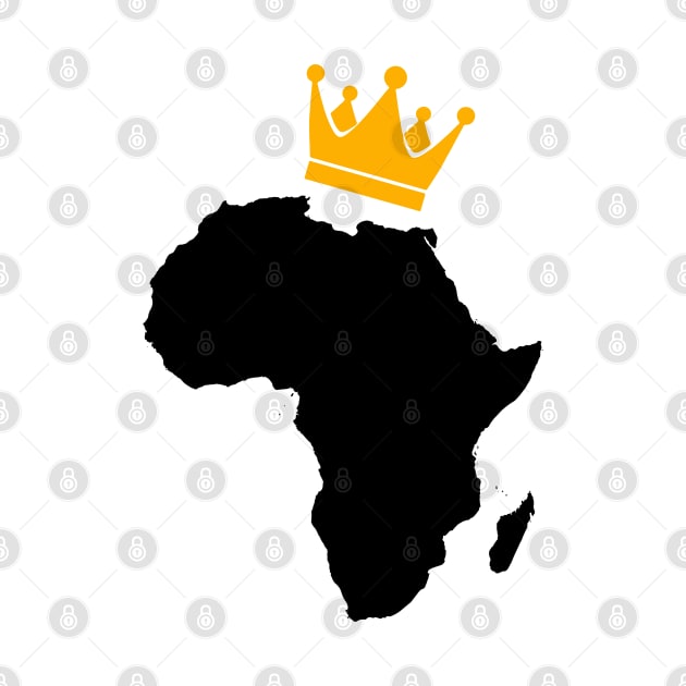 African King, African Queen, Africa, Crown by UrbanLifeApparel