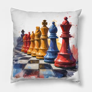 Chess for Life Pillow