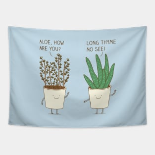 garden etiquette Tapestry