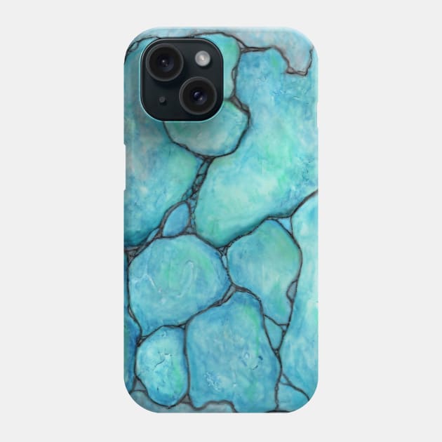 Southwest Turquoise Geode Phone Case by ArtisticEnvironments