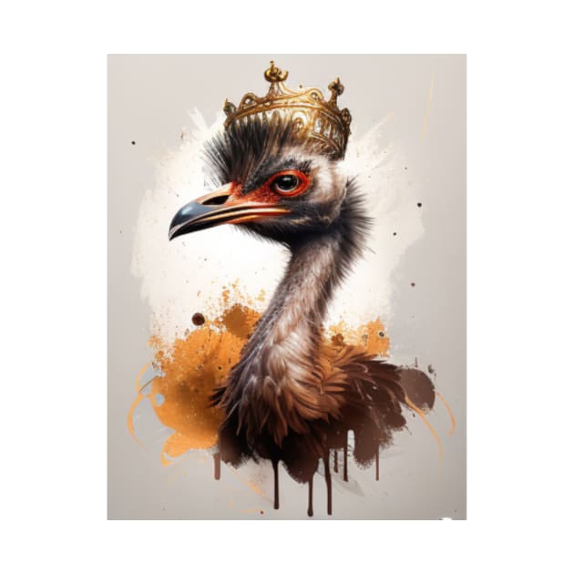 The Ostrich King by HIghlandkings