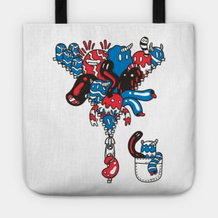 Monsters Unzipped Tote