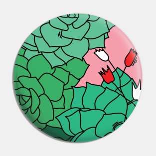 Succulents Pin