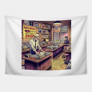 Record shop Tapestry