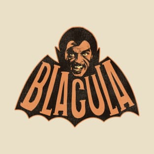 Blacula Vintage Dracula Vampire Horror Movie T-Shirt