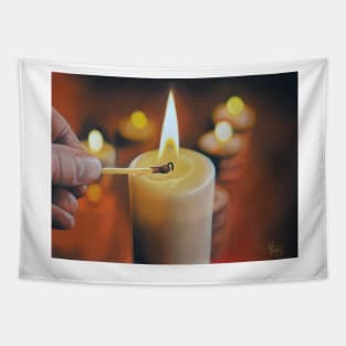 Candle Light Tapestry