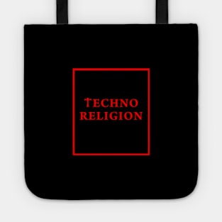 Techno music religion - ibiza electronic music 90s Tote