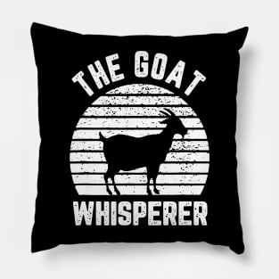 The Goat Whisperer Pillow