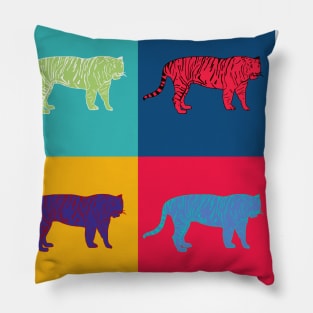 Tigers Popart Pillow