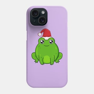 Kawaii Frog Christmas Phone Case