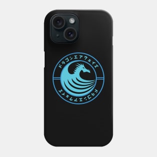 Doc Labs - Dragon Airways (ドラゴンエアウェイズ) - (Blue) Phone Case