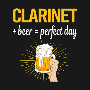 Beer Perfect Day Clarinet T-Shirt