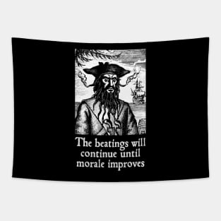 The Beatings Will Continue until Morale Improves Tapestry