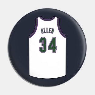 Ray Allen Milwaukee Jersey Qiangy Pin