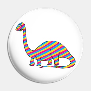 Pansexual Dinosaur Pin