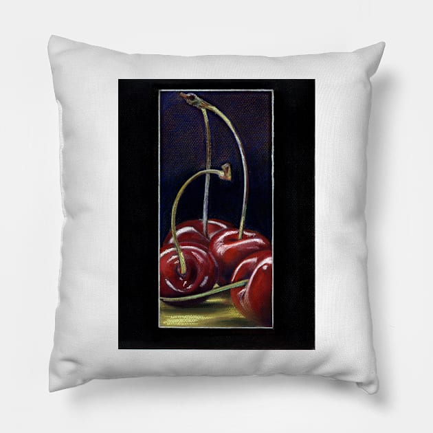 Drunk Cherries Pillow by valentina9