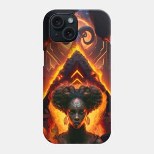 Aries Energy Divine Feminine Zodiac Art Phone Case