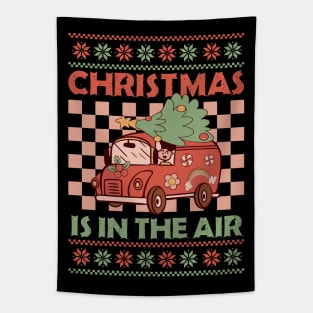 Christmas Is In The Air Tapestry