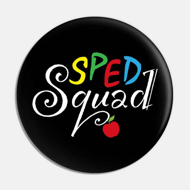 Sped Squad Pin by TheFlying6