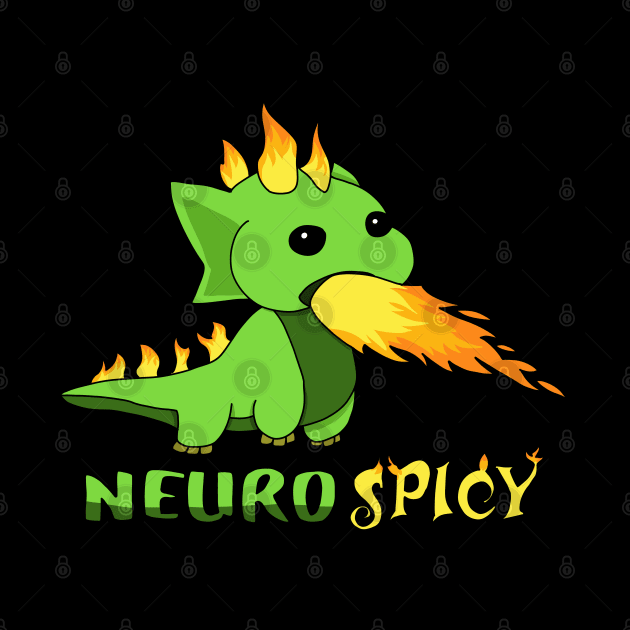 Neurospicy Dragon by Becky-Marie