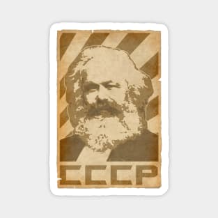 Karl Marx CCCP Retro Propaganda Magnet