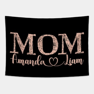 Amanda V Mother's boy Mom Gigi Aunt family Tapestry