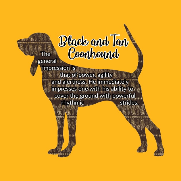 Black and Tan Coonhound by ApolloOfTheStars