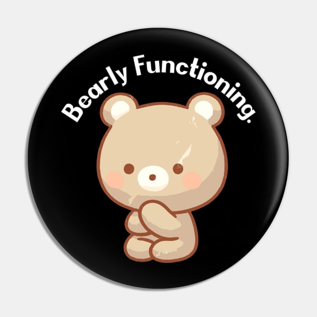 Bearly functioning Pin by Evgmerk