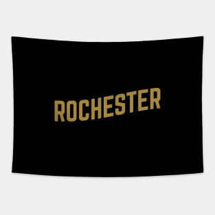 Rochester City Typography Tapestry