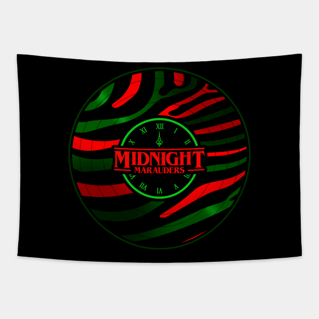 Midnight on Wax Tapestry by DIGABLETEEZ