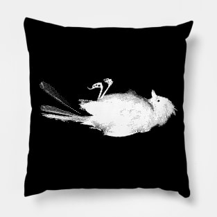 White Bird Pillow