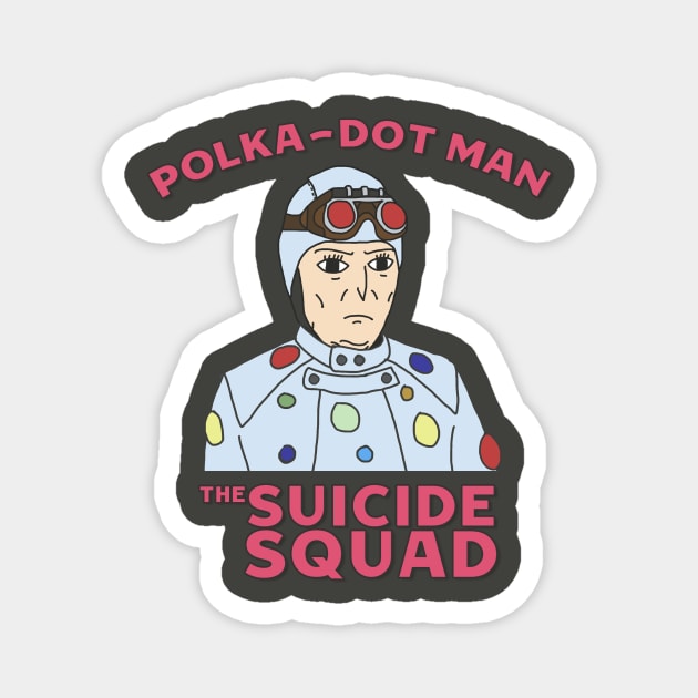 Polka Dot Man Magnet by HijriFriza