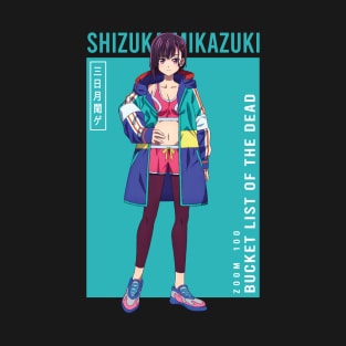 Zom 100 Bucket List of the Dead - Shizuka Mikazuki T-Shirt