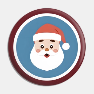 look down santa Pin