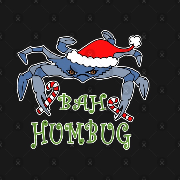 Christmas Bah Humbug Crab Matching Family Holiday Scrooge by DesignFunk