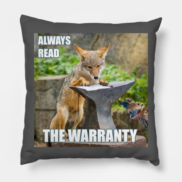 The Warranty Pillow by rturnbow