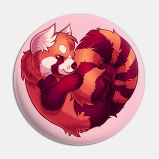 Red Panda Pin