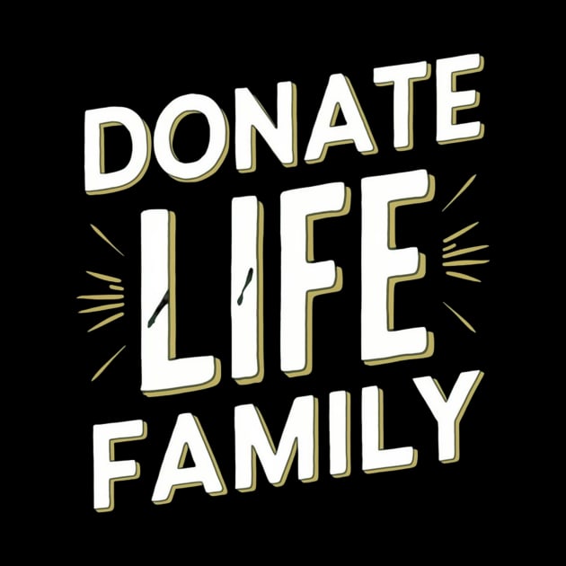 Donate Life Recipient Family by Vector Design Mart