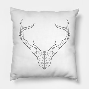 Geometry Stag Pillow