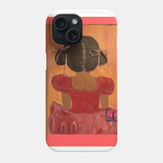 Little girl ballerina Phone Case by Morrisey Lee T’s 