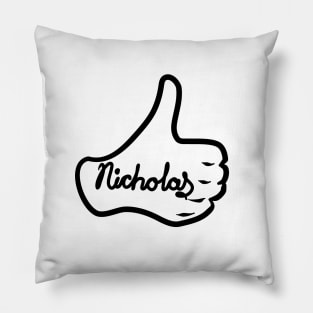 Men name Nicholas Pillow