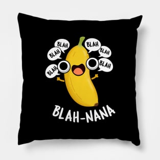 Blah-nana Funny Banana Pun Pillow