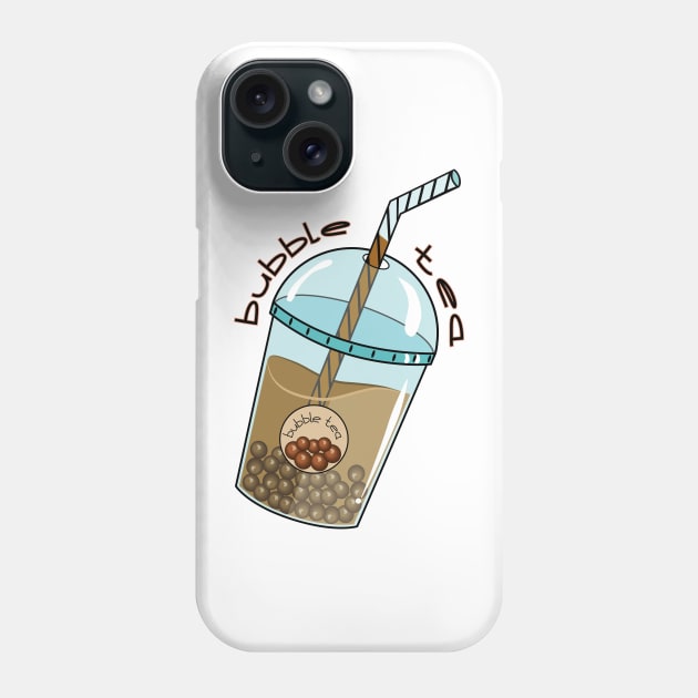 Bubble Tea Phone Case by Designoholic