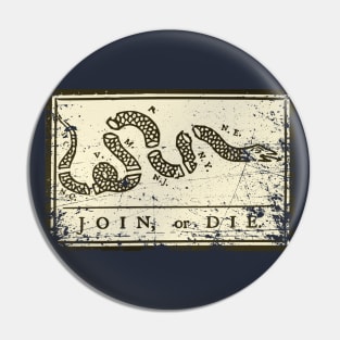 Join or Die - Vintage Pin