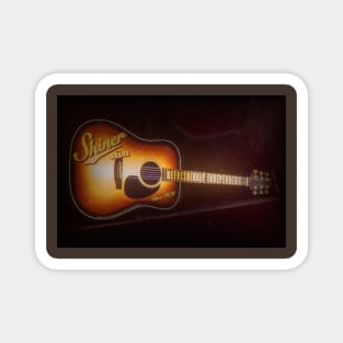 Shiner Beer Guitar Magnet