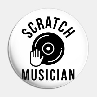 Scratch Musician Pin