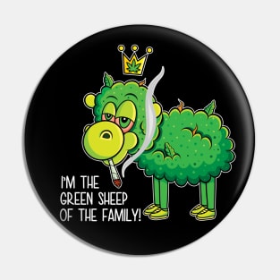 The Green Sheep Pin