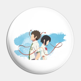 Your Name Minimalist (Taki and Mitsuha) Pin