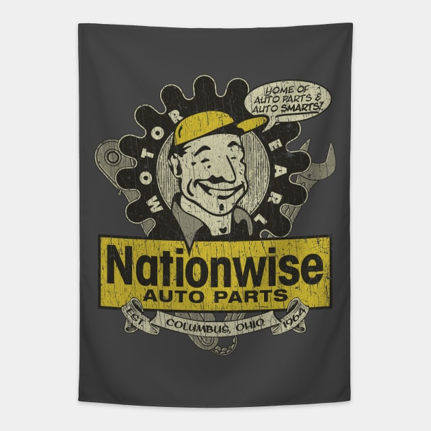 Nationwise Auto Parts Motor Earl 1964 Tapestry by JCD666